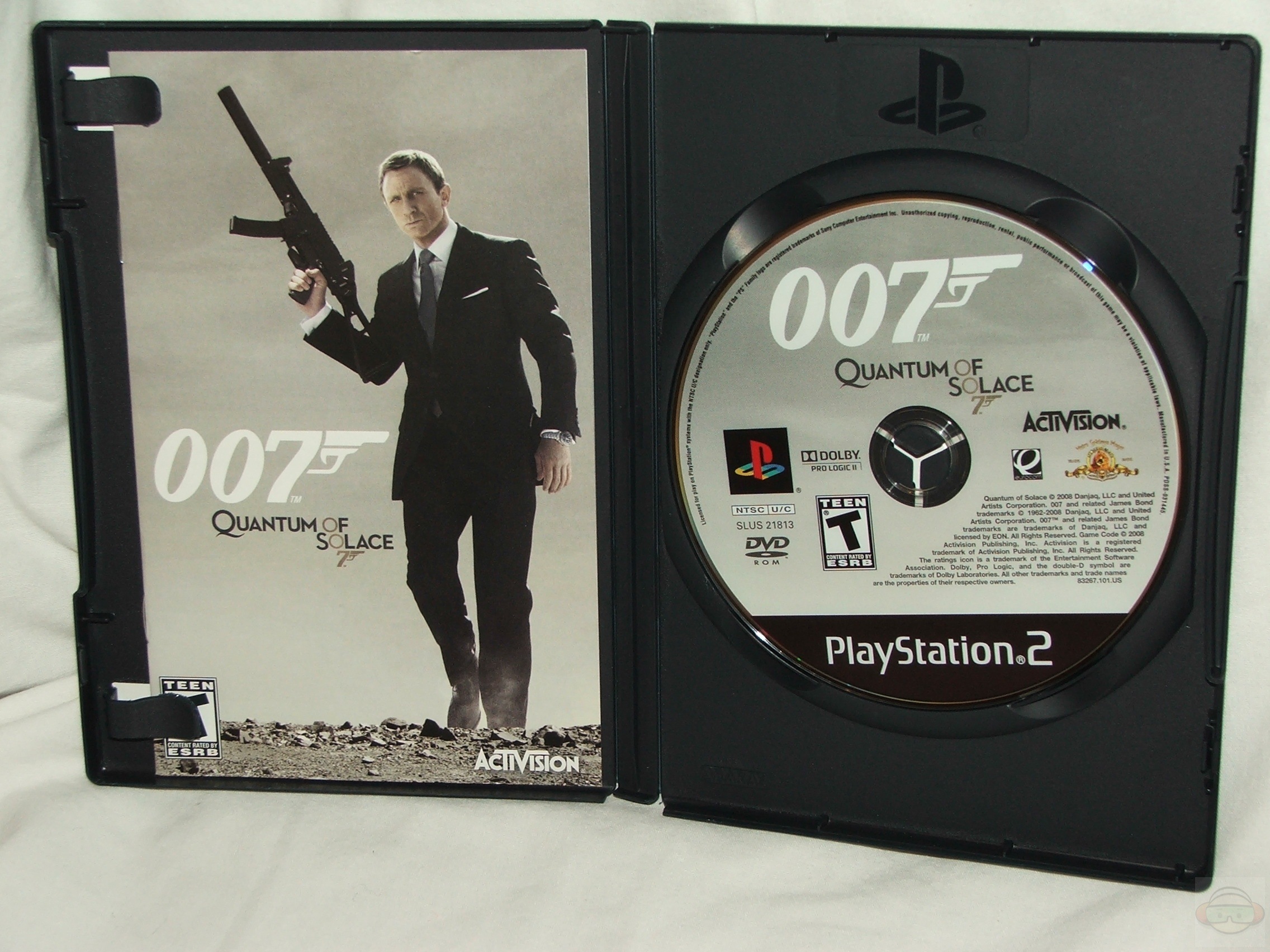 James Bond 007 Quantum of Solace PS2 | Technogog