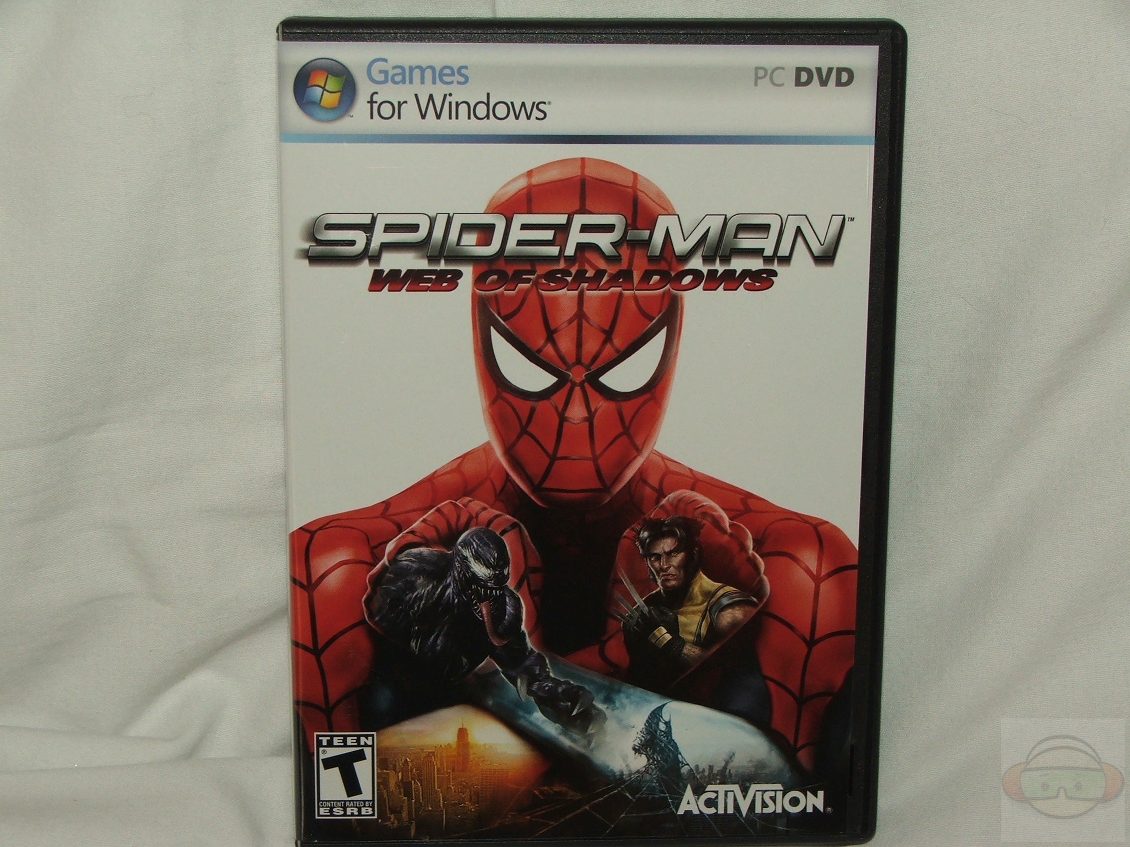 spider man web of shadows pc unboxing