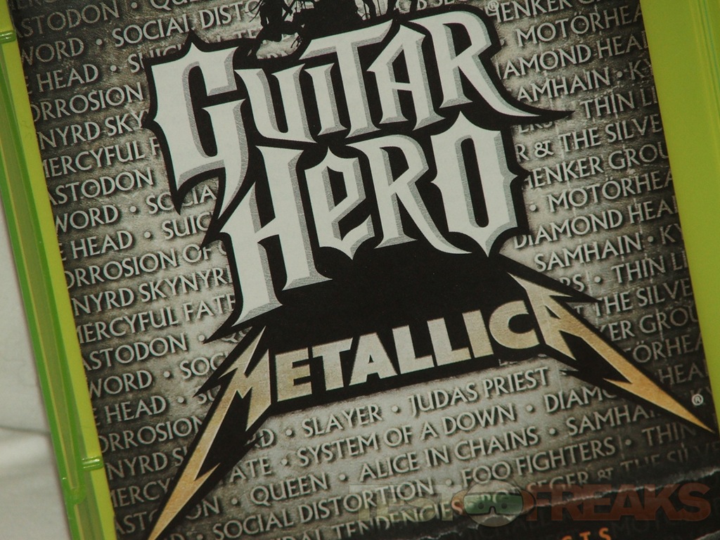 guitar hero metallica xbox 360