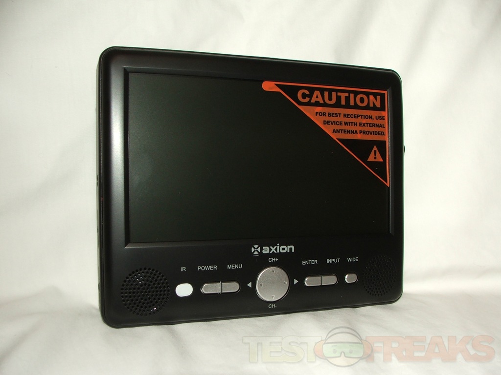 Axion AXN-8701 7-Inch Widescreen Handheld LCD TV with Built-In Tuner - Black