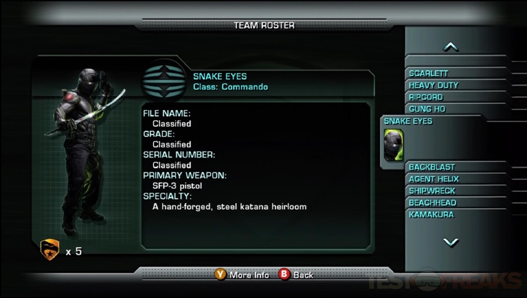 GI JOE: The Rise of Cobra - Xbox 360