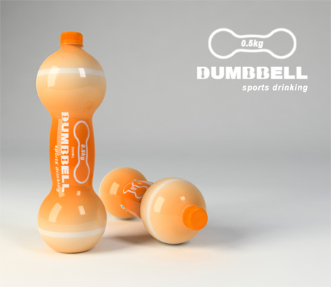 Sports Drink Dumbbells