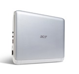 Aspire One 532h silver cover standing
