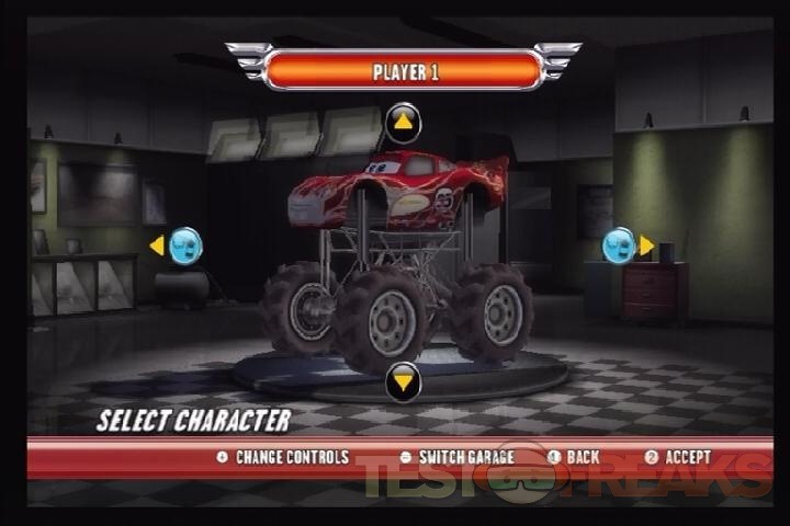 Wii - Cars: Race-O-Rama - Chick Hicks - The Textures Resource