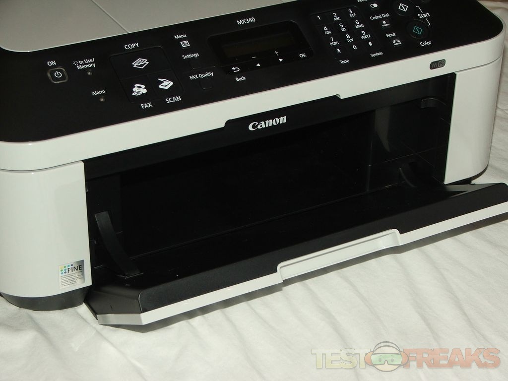 how to hook canon mx320 printer to wifi