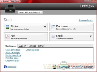 lexmark s405 wireless setup utility download