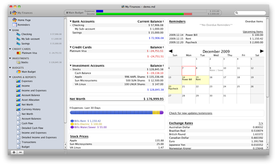 Mac Money Financial Software for your Mac Technogog