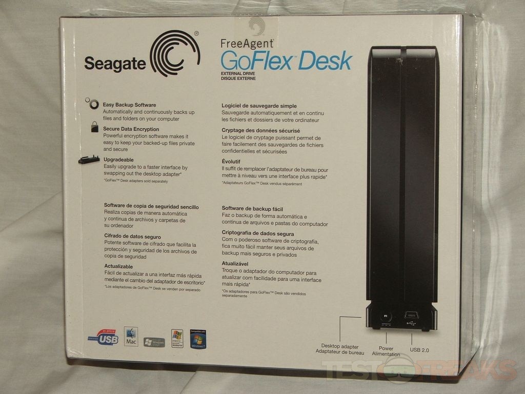 Review Of Seagate 3tb Freeagent Goflex Desk External Drive Technogog