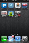 iPhone remote app-screen