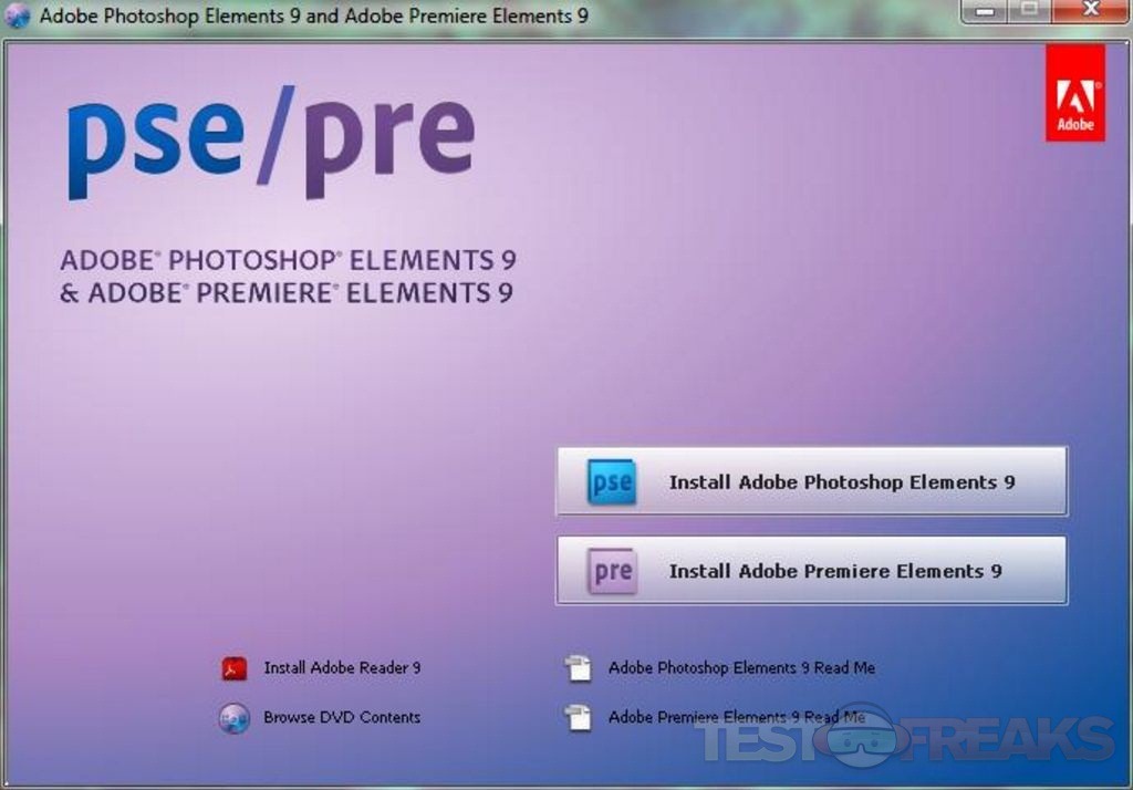 adobe photoshop elements 9 software free download
