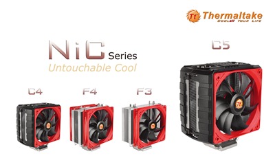 Thermaltake NiC Series, the all new CPU air cooler design