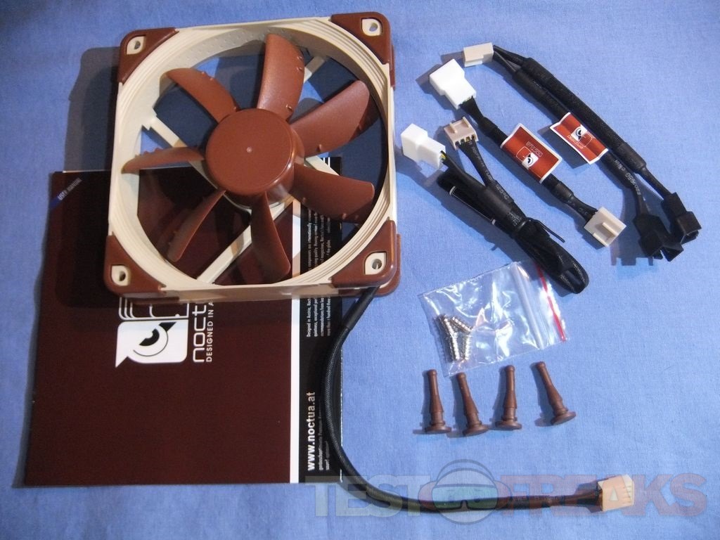 Noctua NF-S12A PWM 120mm Cooling Fan (Brown)