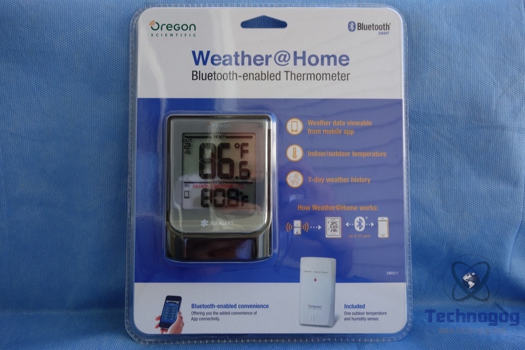 Oregon Scientific EMR801 Solar Powered Wireless Thermometer W/Ice Alert ONLY