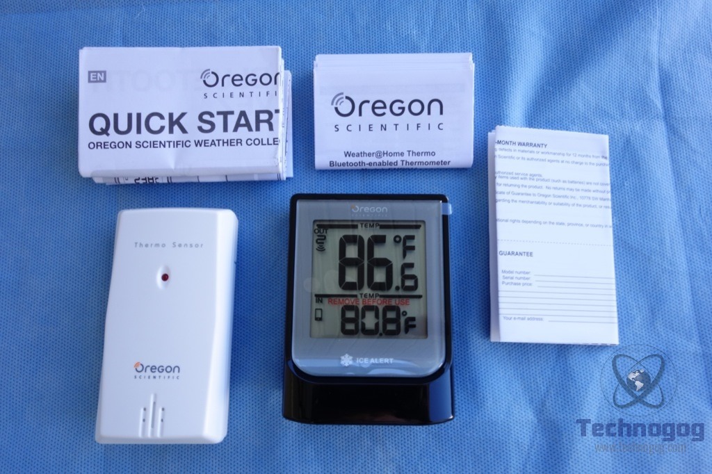Oregon Scientific Store - Oregon Scientific EMR201 Thermometer with LED Ice  Alert