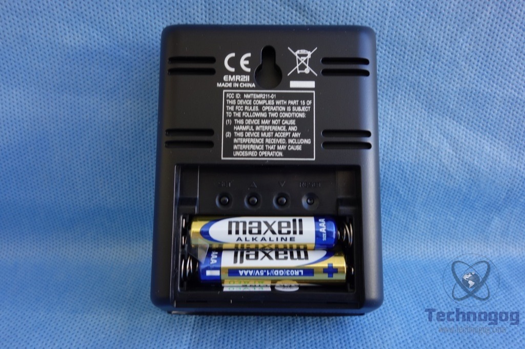 Oregon Scientific EMR 211 Thermo Intérieur/ Extérieur Bluetooth Gris/Noir