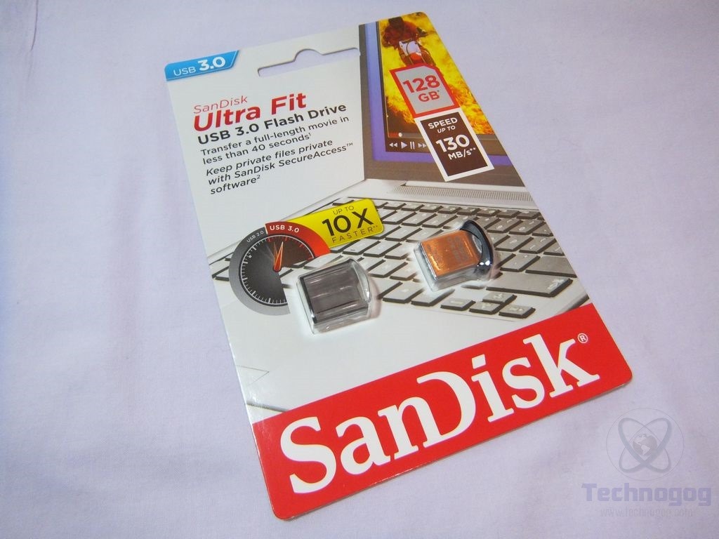 Review of SanDisk Ultra 128GB USB 3.0 Flash Drive | Technogog