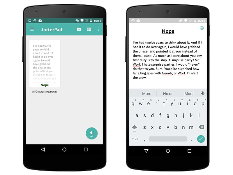 best free notepad mobile app