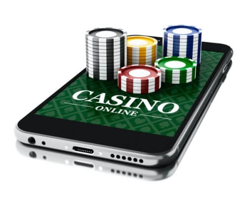 Online casino on a phone